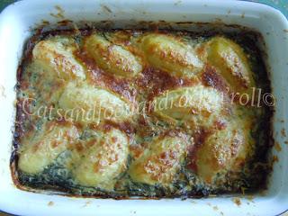 Gratin di agretti e patate novelle di Lidia