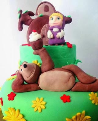 TORTA MASHA E ORSO