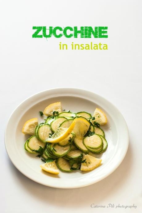 Zucchine in insalata