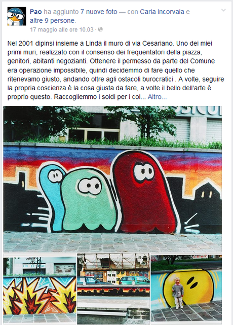 Murales d'artista cancellato dai volontari a Milano? Idiozie! Strumentalizzazione di chi è terrorizzato dal movimento anti-degrado. I retakers in realtà tutelano e difendono la street art