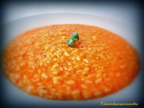 Risotto in crema di peperoni e ...... ???