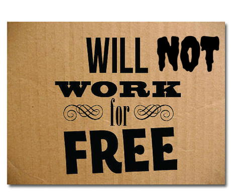 Ho un problema con il lavoro… gratuito work-for-free