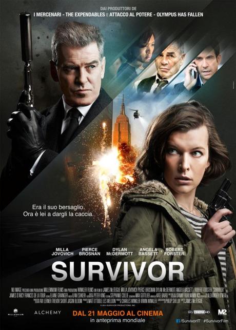 Survivor: una clip in esclusiva dal nuovo film con Milla Jovovich e Pierce Brosnan