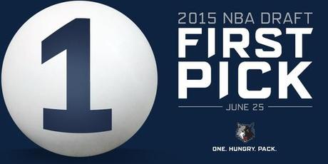 Timberwolves First Pick 2015 NBA Draft - © 2015 twitter.com/MNTimberwolves