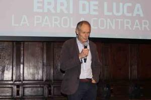 Erri De Luca, in un incontro al Festival Internazionale del Giornalismo di Perugia 2015