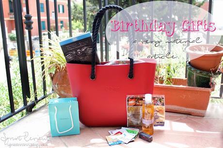 Birthday Gifts ♥ [a very material article...]