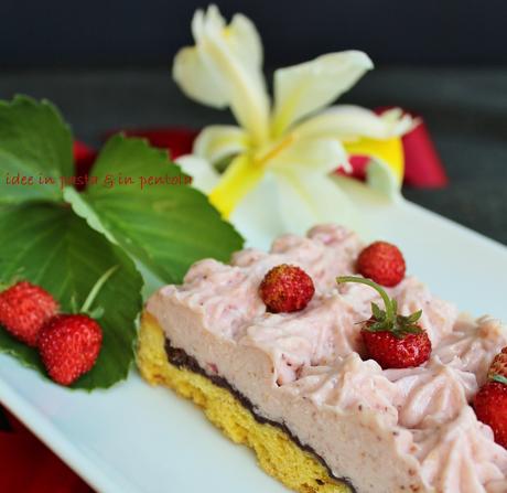 Crostata al Farro con Ganache di Cioccolato Bianco alle Fragole