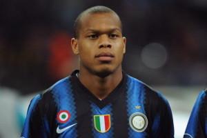 MILAN, ITALY - SEPTEMBER 29:  Jonathan Biabiany of FC Internazionale Milano looks on during the UEFA Champions League group A match between FC Internazionale Milano and SV Werder Bremen at Stadio Giuseppe Meazza on September 29, 2010 in Milan, Italy.  (Photo by Valerio Pennicino/Getty Images)