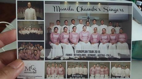 Manila Chamber Singers in Europa