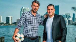 Riccardo Silva e Paolo Maldini, proprietari del Miami FC (twitter.com)