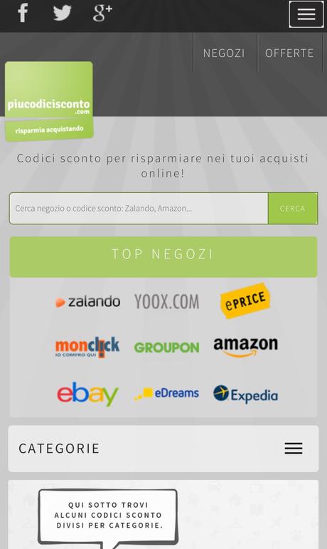 Codici sconto su Amazon, eBay o Zalando?