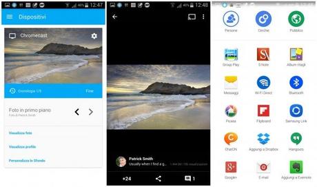 Chromecast per Android introduce la cronologia degli sfondi