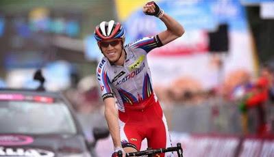 Giro d'Italia 2015, Sorpresa di Zakarin a Imola