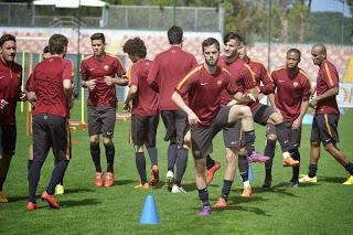 Doppia seduta oggi a Trigoria