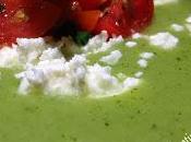 Crema zucchine menta feta pomodorini (ricetta Bimby)