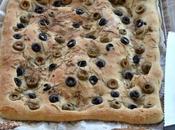 focaccia sottile rosmarino olive