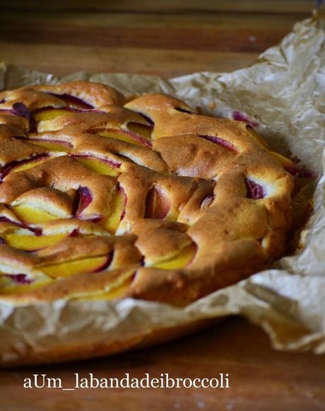 Della ciambella all´acqua che diventò una torta alle pesche 