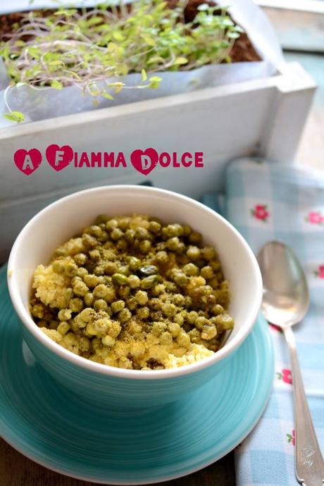 miglio con piselli 