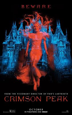 UNA LETTRICE AL CINEMA : L'ANTEPRIMA DI CRIMSON PEAK, L'ULTIMO FILM DI GUILLERMO DEL TORO