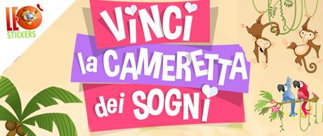 CON LEOSTICKERS, VINCI LA CAMERETTA DEI SOGNI