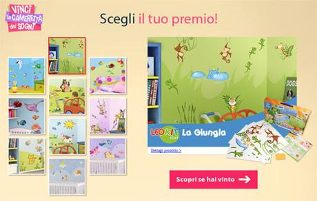 CON LEOSTICKERS, VINCI LA CAMERETTA DEI SOGNI