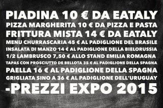 Errori EXPO 2015: grafici e non solo......