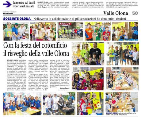 la Festa del Cotonificio (Giornata dell’ Ecomuseo della Valle Olona)