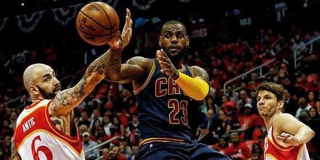 LeBron James, Cleveland Cavs - © 2015 twitter.com/Cavs