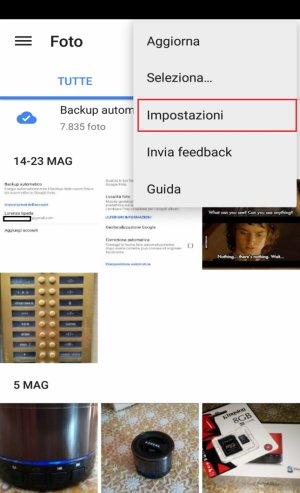 Come abilitare la composizione automatica su Google Foto per Android