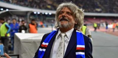 Sampdoria, Ferrero a cena con Montella