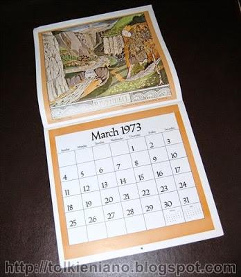 The J.R.R. Tolkien Calendar 1973