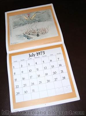 The J.R.R. Tolkien Calendar 1973