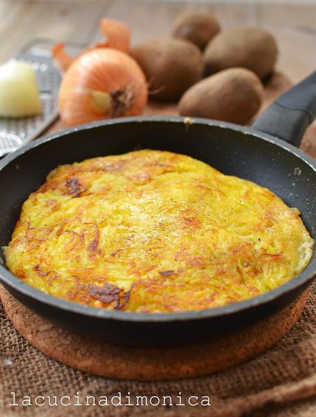 frico con patate e cipolle