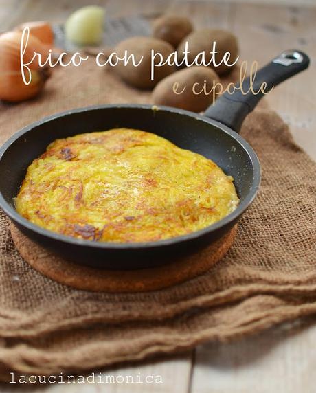 frico con patate e cipolle