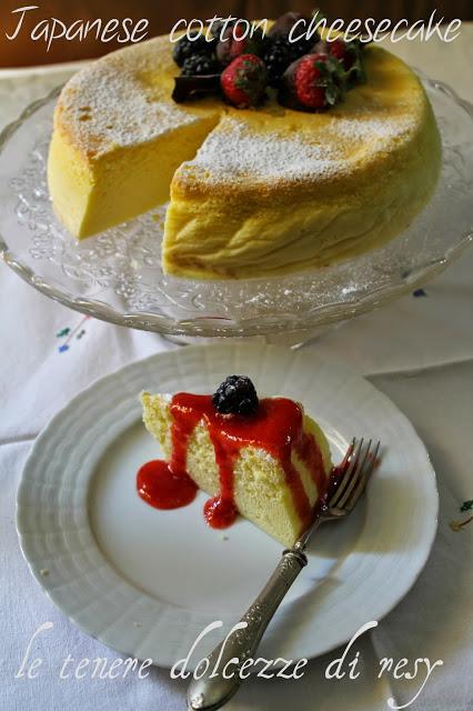 Japanese cotton cheesecake