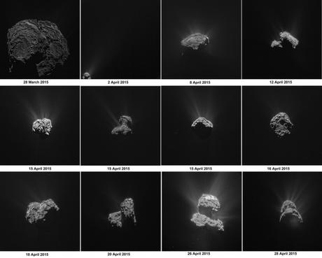 ESA Rosetta: la cometa 67P/Churyumov-Gerasimenko sotto una nuova luce