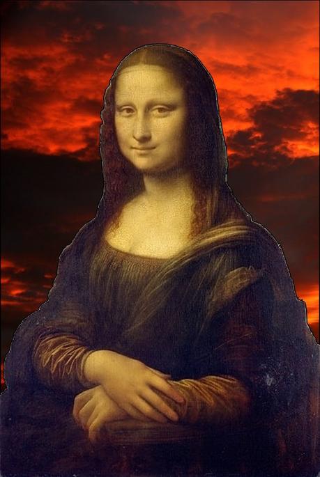 Gioconda on Red Sky