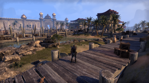 The Elder Scrolls Online: Tamriel Unlimited presenta ambientazioni ricche e paesaggi ispirati, sebbene talvolta un po' ripetitivi.