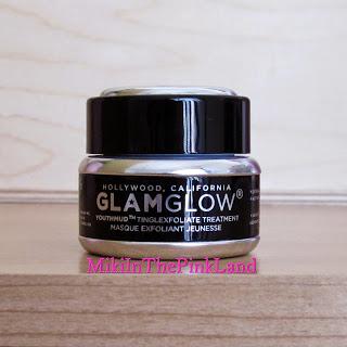 GLAMglow Youthmud Tinglexfoliate Treatment: prime impressioni