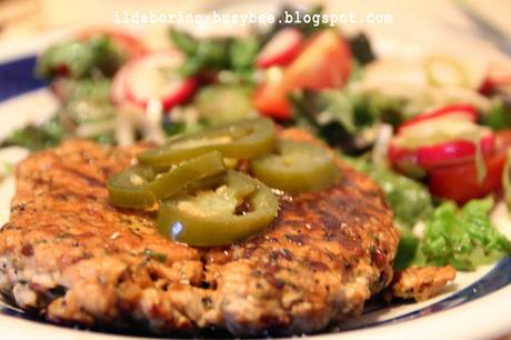 I Gusti di Primavera - Hamburger di Tacchino alle Erbe Aromatiche or Turkey Burger with Herbs