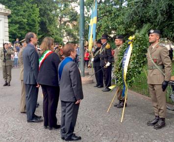 Verona/ Salva d’Onore in Piazza Bra. E’ la Commemorazione del Centenario della “Grande Guerra”