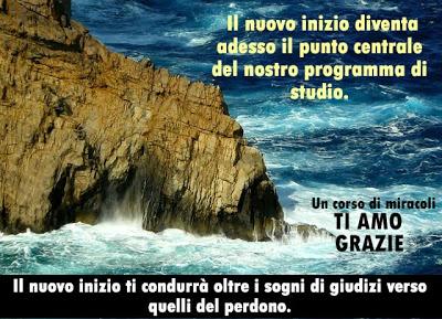 Il nuovo inizio ti condurrà oltre i sogni di giudizi verso quelli del perdono. Introduzione.