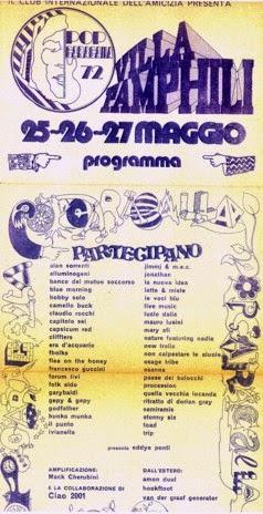 Roma-Villa Pamphili Festival Pop 25-26-27-maggio 1972, di Wazza