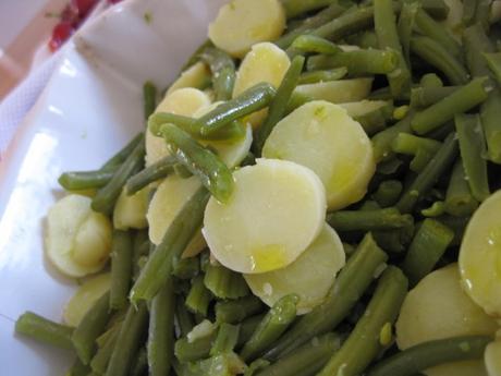 Insalata di patate e fagiolini