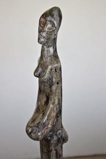 Statua della Fertilità - cm 63 - cemento senza armatura, lavorato completamente a mano senza stampo