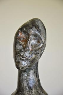 Statua della Fertilità - cm 63 - cemento senza armatura, lavorato completamente a mano senza stampo