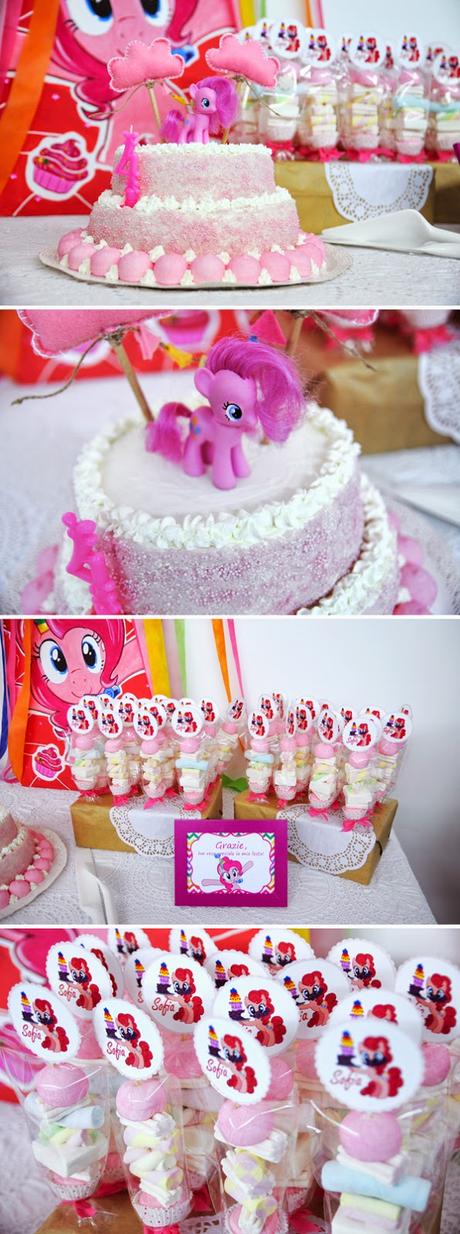 {Pinkie Pie Party Galoppante - 4° Compleanno di Sofia}