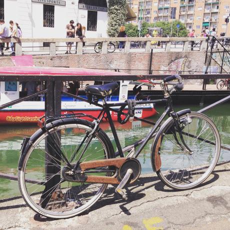 le biciclette di milano.. son belle quando sono a riposo