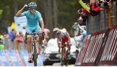 Giro d'Italia: il Mortirolo regala spettacolo, Bis di Landa e Contador sempre piu' rosa