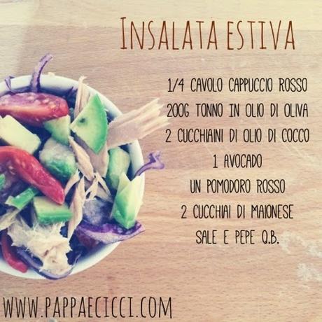 Insalata estiva di tonno